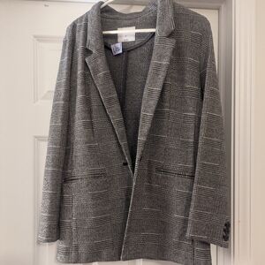 Plaid old navy blazer